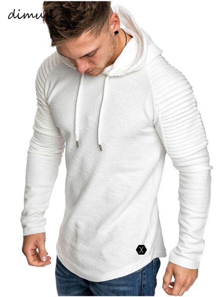 

men's hoodies & sweatshirts dimusi spring autumn mens fashion hooded sweatshirt coat moletom masculino slim sportswear tracksuit,ta297, Black