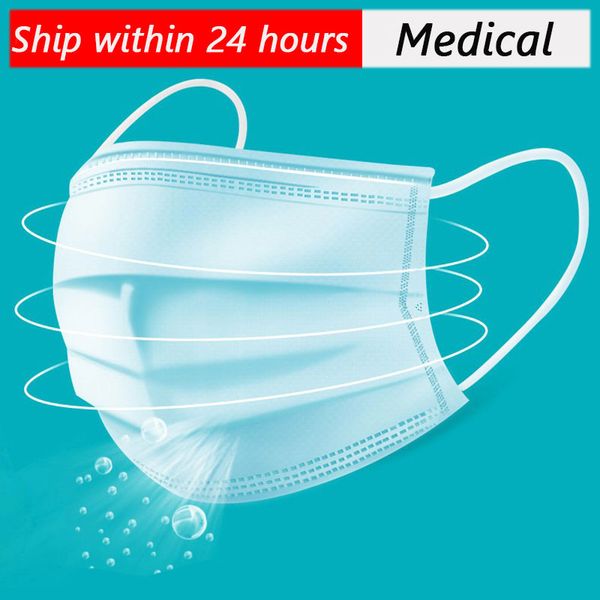 

20pcs/pack profession 3 ply n95 nonwoven disposable elastic mouth soft breathable face mask ce