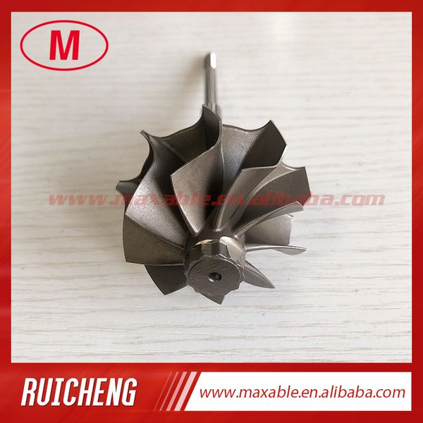 

td04hlr reverse 45.65x52mm 9 blades turbocharger turbo turbine shaft /turbo wheel /turbo shaft