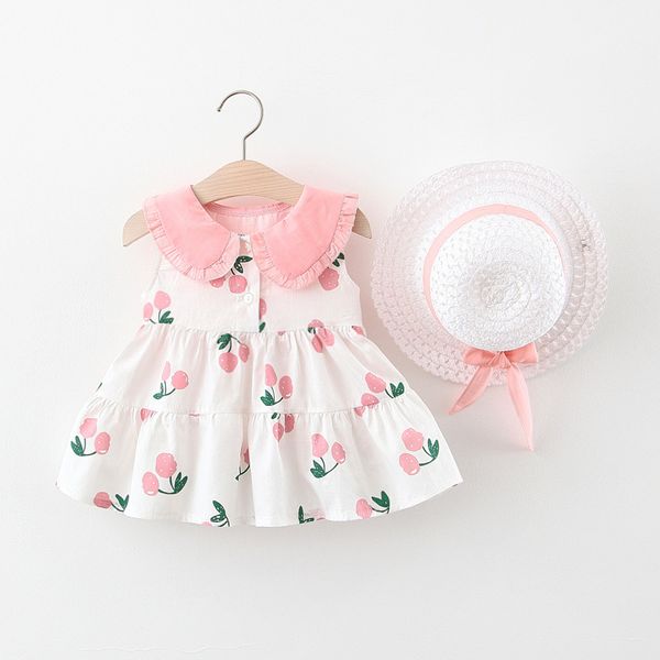 

4 шт / много) 2020 летних девушки одеваются цветочные 060903, Red;yellow