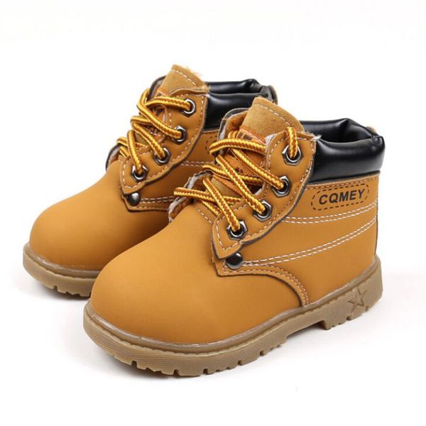 

children boots shoes toddler baby girls boys winter snow boots shoes children warm sneaker snow kids baby, Black;grey