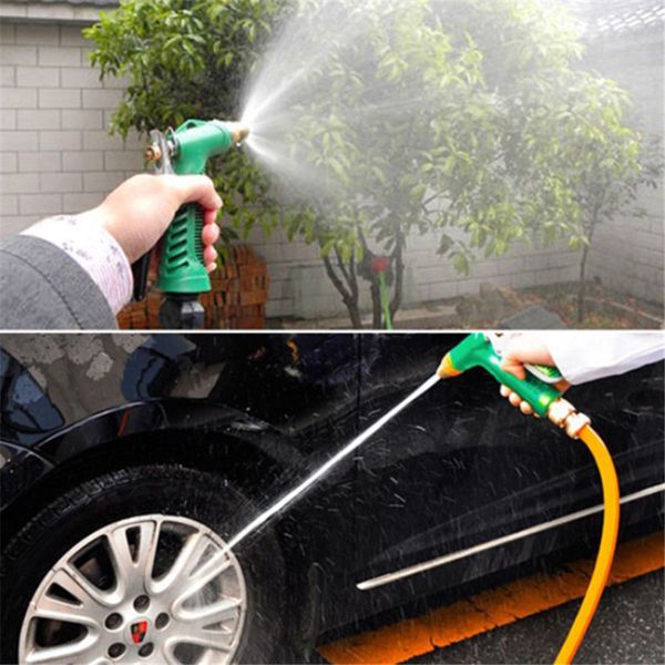 

new copper adjustable high pressure car washing water gun head garden household washing cleaning machine tool accessories
