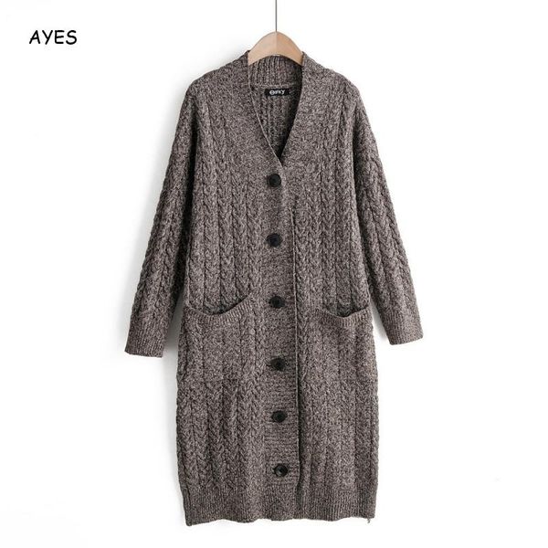 

autumn sweater women 2019 fashion harajuku loose long cardigan women button long casual sweater sleeve winter coat outwear, White