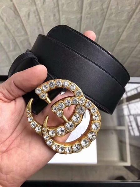 

designer belts for mens belts designer belt snake luxury belt leather business belts women gucc big gold buckle with box, Blue;gray