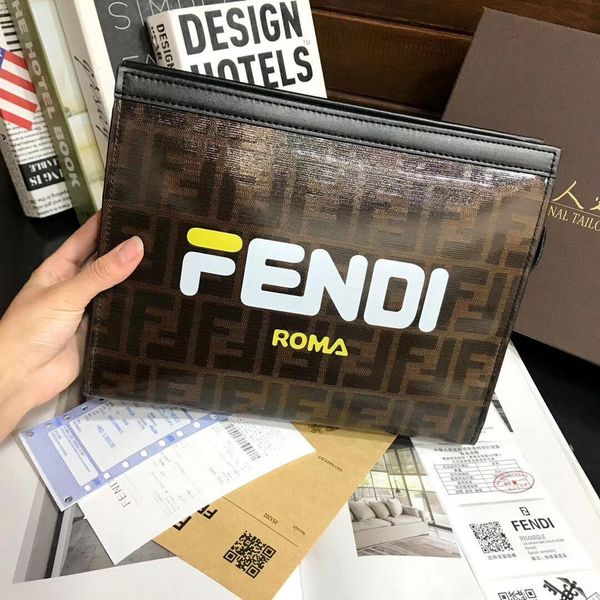

clutch new men female male with women lady zipper phone clutch coin purse multi funcito handbags classic striped design men clutch wallet