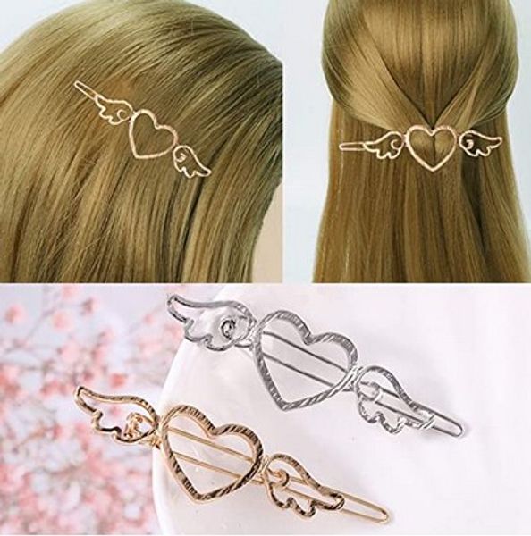 

cb002 bracelets hair pins ( gold , silver), Black;brown
