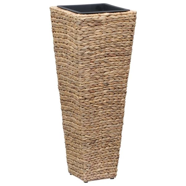 

garden planters 3 pcs water hyacinth brown garden sets