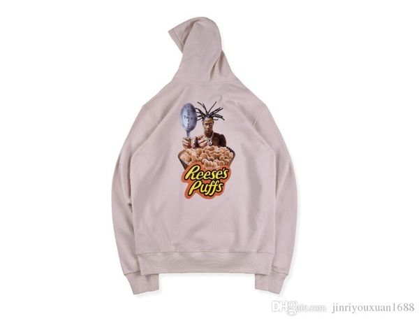 

travis scott reeses puffs enjoy today hoodie women men fashion pullover sweatshirts hoodies size s-xl, Black