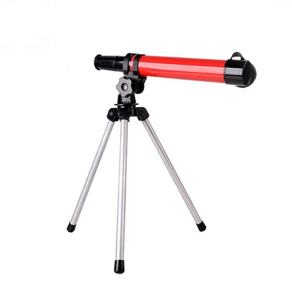 

children's toy telescope beginner level single telescope diy experiment hd simulation toy home entertainment children