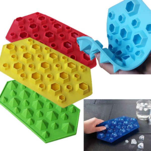 

diamond gem shape e ice cube mould chocolate mold cookies cake maker tray