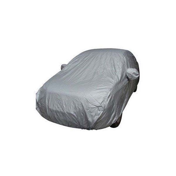 

cubierta proteccion de calor solar интерьер / экстерьер a prueba polvo anti-uv resistente a aranazos xxl para coche plata