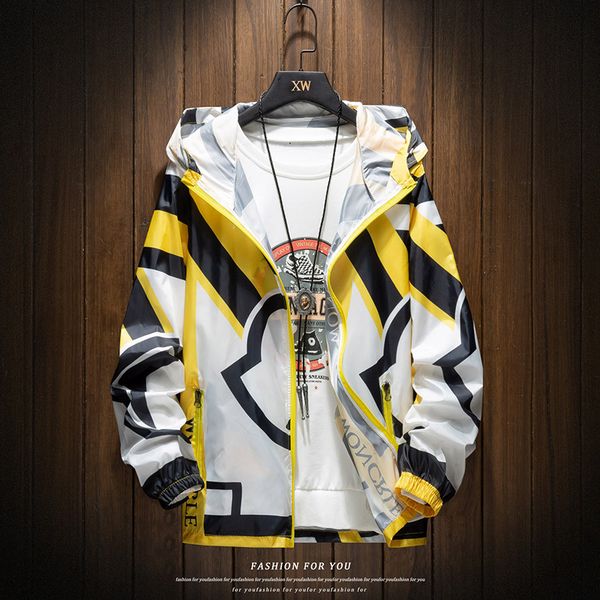 

mens streetwear thin jackets polyester coats men 2019 fashion summer casual jacket male dg77, Black;brown