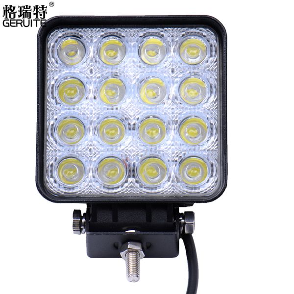 

1pcs 48w dc 10-30v led work lamp light bar waterproof combo beam offroad boat car motorcycle suv atv night driving lighting