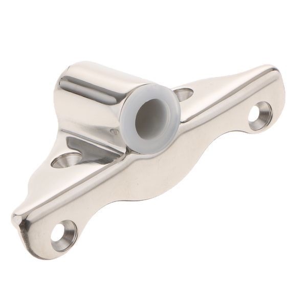 

серебро нержавеющая сталь лодка уключине гнездо rowlock side mount 3.93x1.38inch для парусного спорта гребля