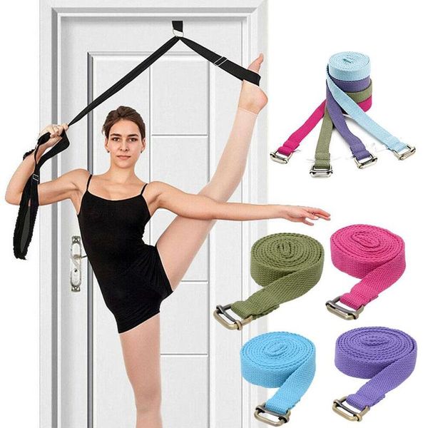 

women yoga belt stretch resistance band yoga strap training resistance fitness equipment sports straps training belt