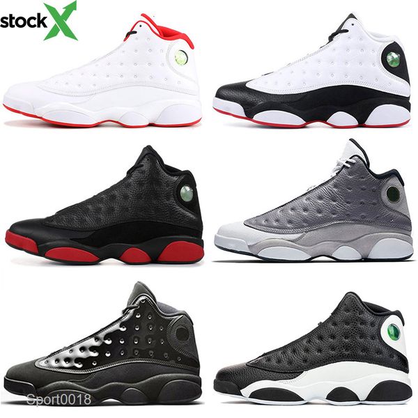 

2020 wholesale mens basketball 13 13s shoes womens he got game island green dirty bred atmosphere grey jumpman fashion sneakers, Black