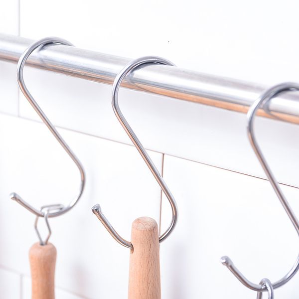 

e932s type a hook 304 stainless steel s hook cross bar kitchen door back universal a metal