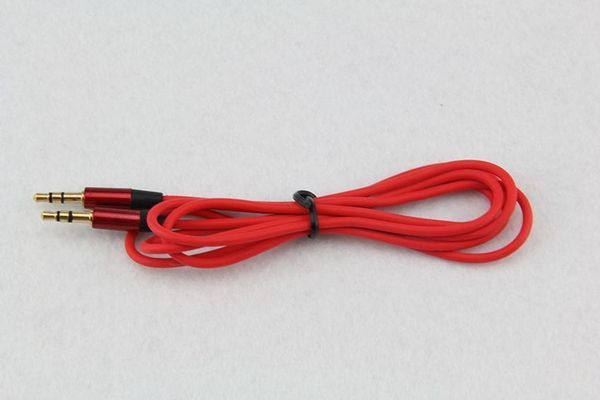 3,5 mm Audio Kabel Auto Aux Verlängerungskabel 120cm für MP3 für Telefon bunt auf Lager 300St