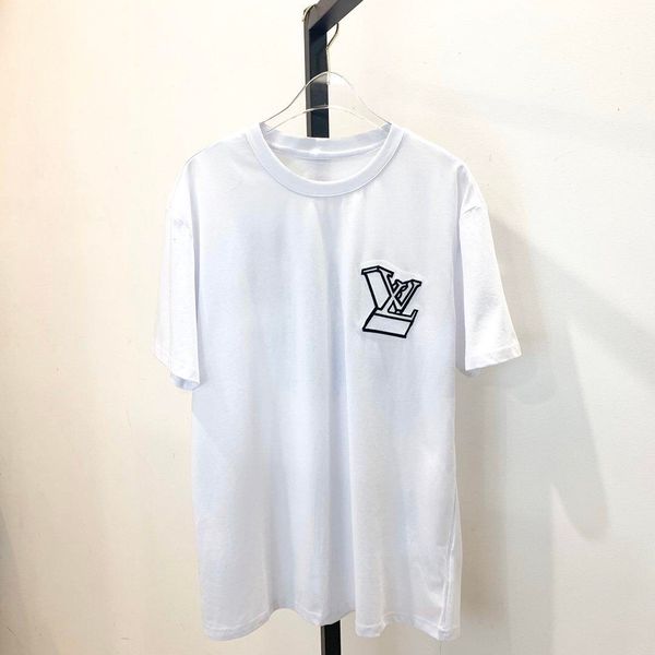 

europe 2020 paris early spring and summer latest high-quality men's designer fashion cotton wild letter printing luxury black white loo, White;black