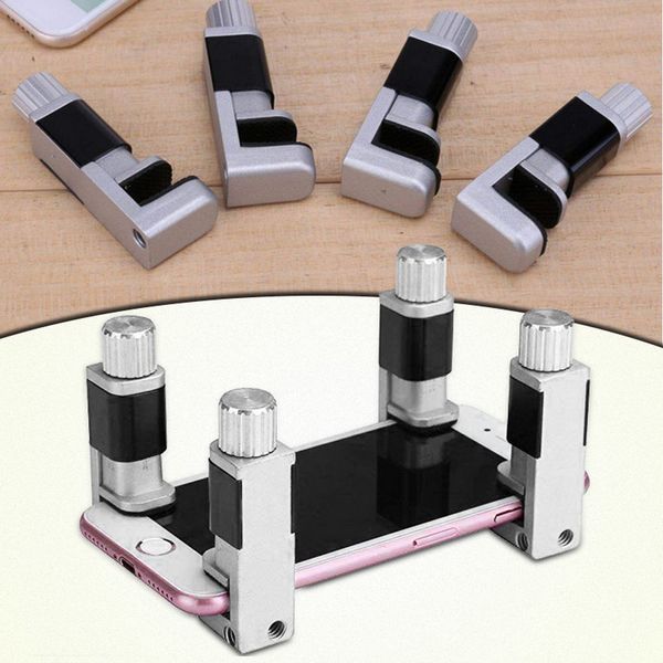 

4/6/8pcs phone lcd screen fixing fixture clip set mobile phone screen fixed repair tools metal fastening clamp adjustable tools