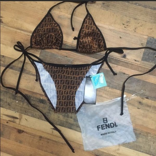 

women bikini set with letters new brand swimwear for women bathing suit summer backless beachwear s-xl fashion-ph, White;black