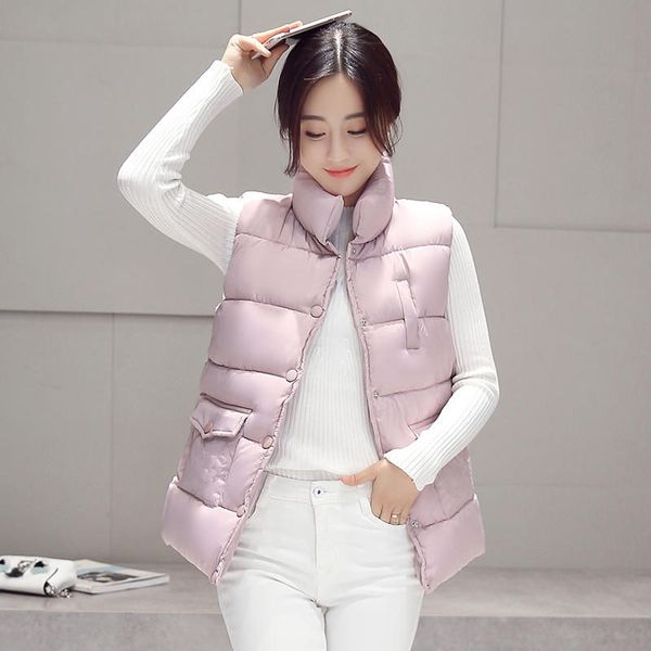 

autumn and winter white vest women coat thick warm waistcoat sleeveless plus size vest female casual loose women 3xl q1765, Black;white