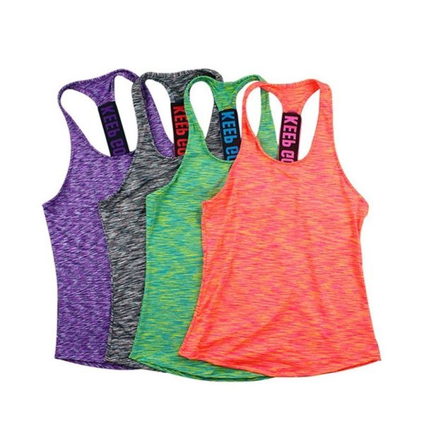 

female sport jersey women t-shirt crop yoga gym fitness sport sleeveless vest singlet running training for promotion, White;red