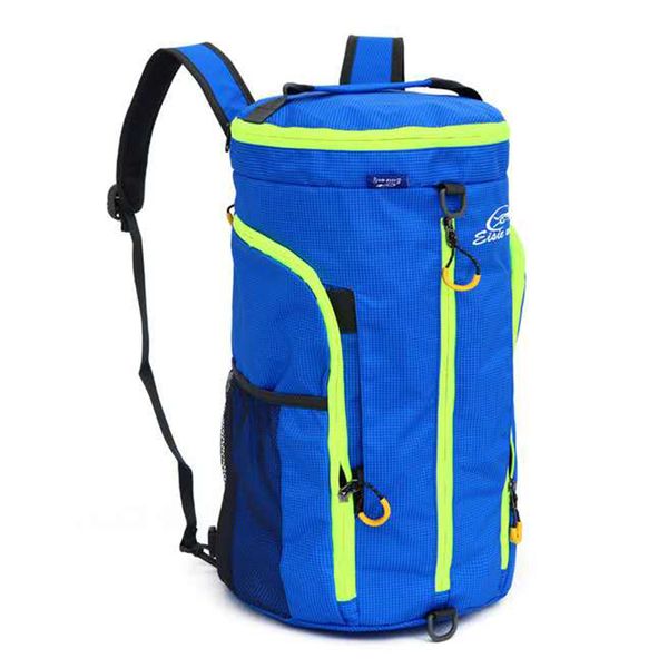 

gym bag for fitness men women folding camping travel bag shoulder portable waterproof nylon shoulder outdoor backpack sport