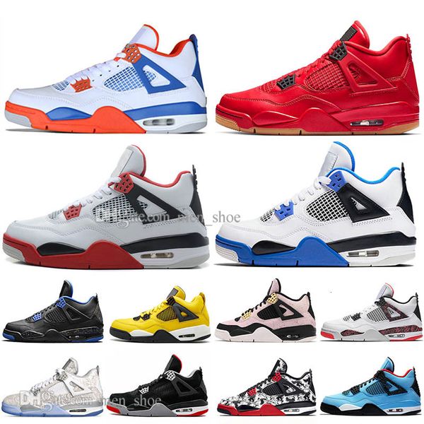 

boys 2019 bred 4 4s what the cactus jack laser wings mens basketball shoes denim blue tattoo pale citron men sports designer sneakers