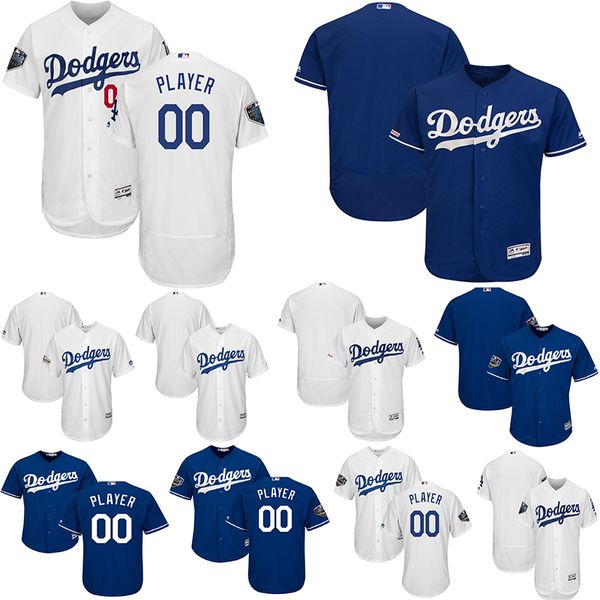 

Custom Los Angeles Men Dodgers Jersey Clayton Kershaw Alex Verdugo Cody Bellinger Justin Turner Corey Seager Yu Darvish Baseball Jerseys