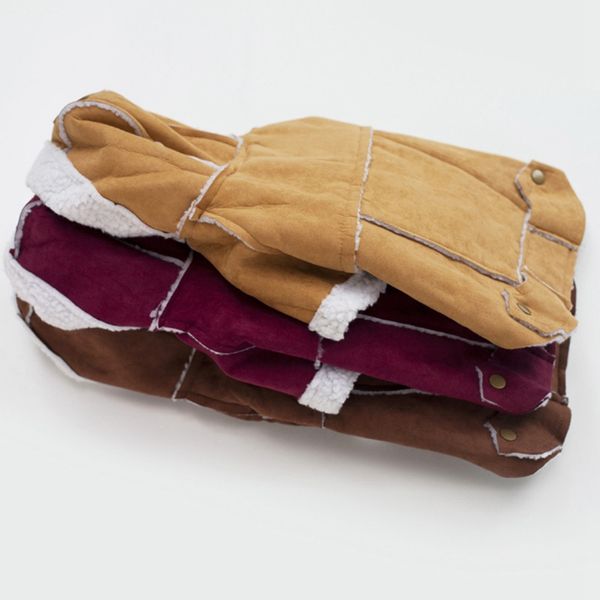 

pet dogs winter thickened warm costume puppy hoodie coat n06