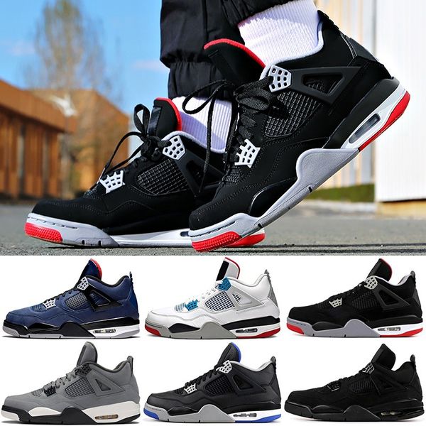 

2020 new bred travis scotts men basketball shoes og what the jumpman 4 cool grey loyal blue white cement 4s mens sports sneakers