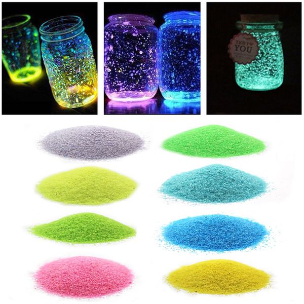 

10g luminous sand fluorescent particles toy for party diy starry wishing bottle