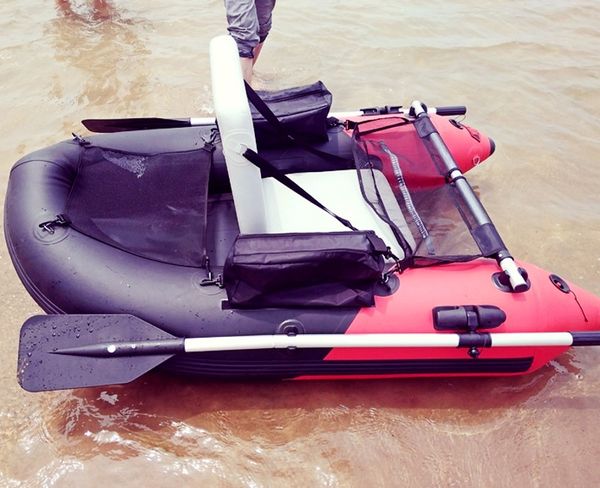 

one person fishing boat, pvc inflatable fishing boat boat made in china/small belly float tube