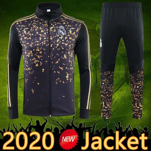 

2020 EA Sports Реал Мадрид куртки спортивной одежды Модрич Asensio MARIANO ISCO Кроос MARCELO BALE Мадрид футбол куртка футбол костюм