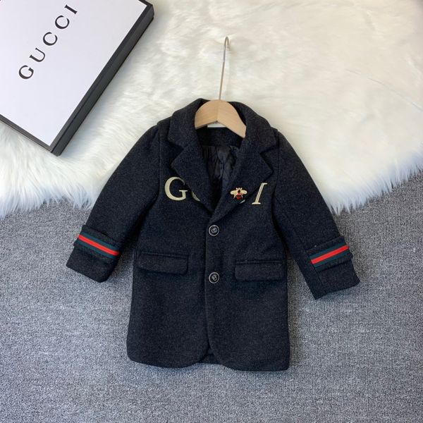 

мальчиков шерстяные пальто пальто зимы малышей пиджаки Детская одежда мальчиков