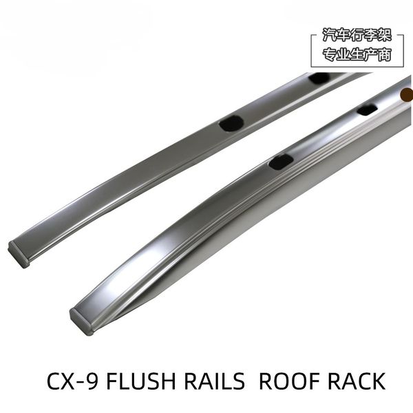 

рейлинги на крыше стойки flush rails несущие бруски для mazda cx9 cx-9 (tc) [2016-today] suv, 2016 2017 2018 2019 двухместный салон