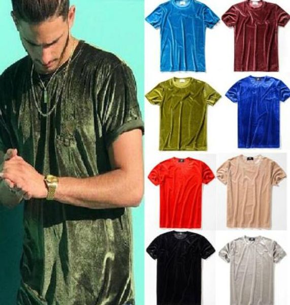 

summer designer t-shirt for mens tee shirts european style velvet brand tshirts fashion short sleeve male female 10 colors, White;black