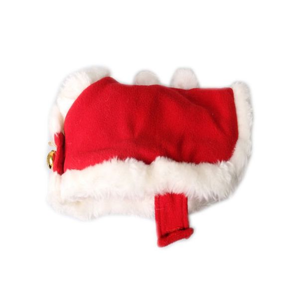 

red polar fleece princess cloak for cat small dogs lovely pet cat cape scottsish winter clothes cosplay products
