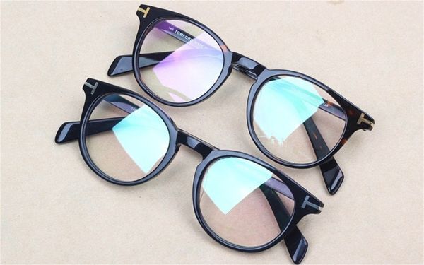 

men optical glasses frame brand designer plank square eyeglasses frames for women retro myopia eyeglasses frames tom 6213 with original case, White;black