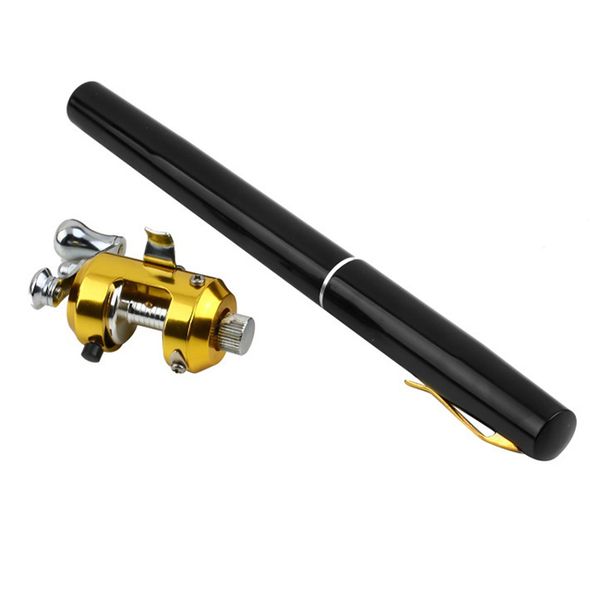 

mini camping travel fish pen fishing rod pole reel fishing tools &t8