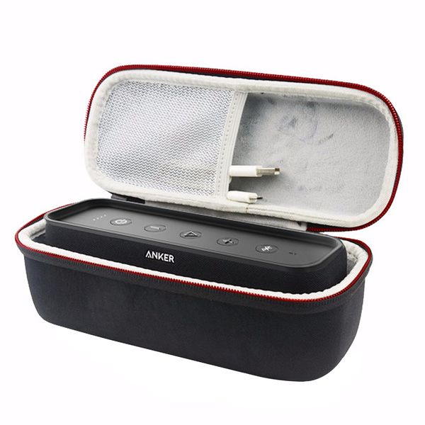 

2019 eva hard box cover case for anker soundcore pro+ 25w bluetooth speaker - travel protective carrying storage bags
