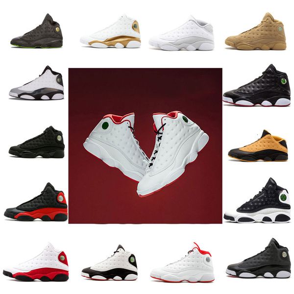 

shoes 13 xiii 13s men basketball shoes women bred black brown white hologram flints grey sports sneakers