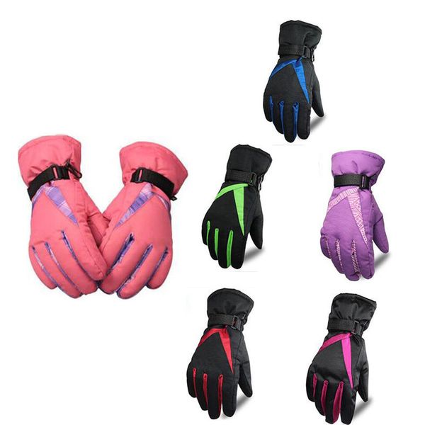 

wommens winter warm gloves windproof motorcycle skiing snow hiking riding gloves