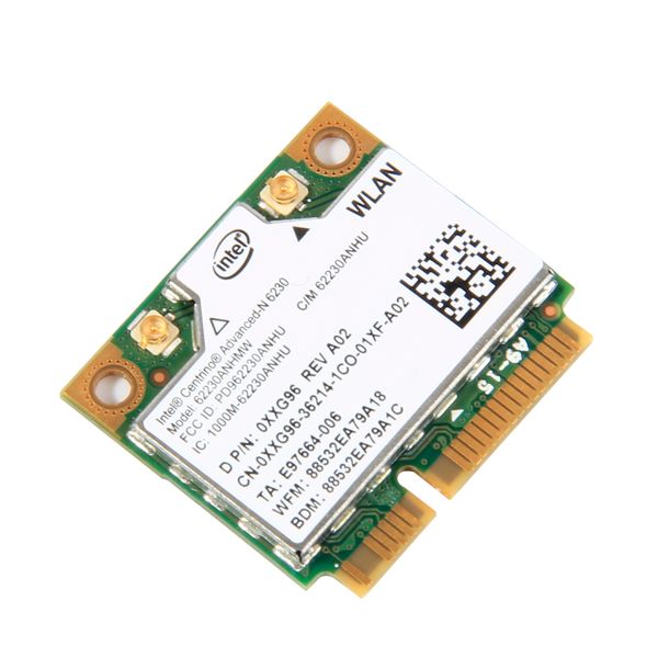 

dual band 300mbps for intel 62230anhmw advanced-n 6230 2.4g 5ghz wifi+bt3.0 combo half mini pci-e bluetooth wireless card
