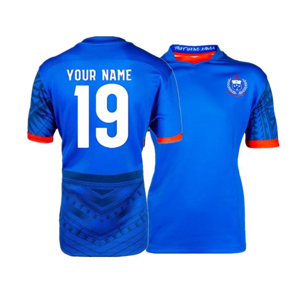 

2019 samoa home rugby jersey size s-3xl print name and number ing, Black