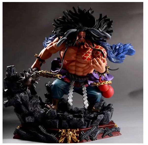 

аниме one piece gk combat action figure смотрите игрушки 19 kaido cm y200421