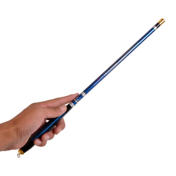 

1.8/2.1/2.4/2.7/3.0/3.6/3.9/4.5m portable fishing rod ultralight hard fishing pole carbon fiber rod