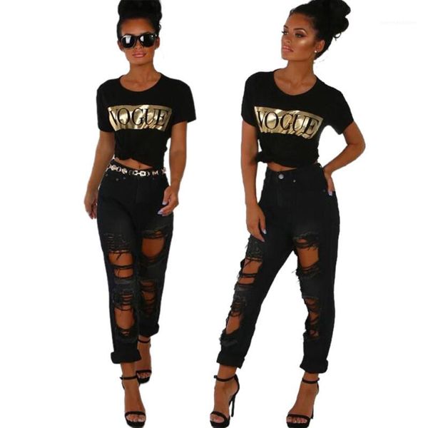 

womens casual slim skinny solid color high waist straight pants fashion womens jeans holes designer jeans, Blue