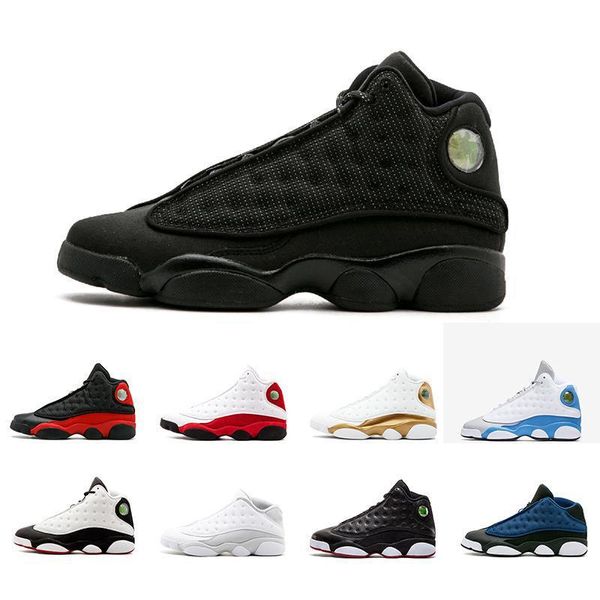 

2018 arrive 13 13s hyper royal gs italy blue olive men basketball shoes 13s mens sports sneaker athletics shoes size 41-47